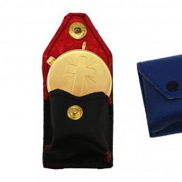 Pyx Holder in Real Leather...