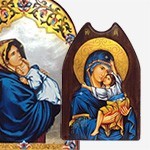 Painted Icons: the Blessed Virgin Mary